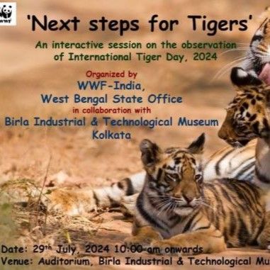 ‘Next steps for Tigers’ An interactive session/presentation on the observation of International Tiger Day